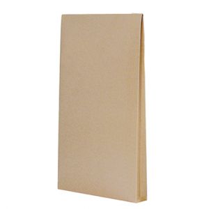 Soennecken Faltentasche B4, ohne Fenster, 40mm Klotzboden braun 130g/m² 25St.