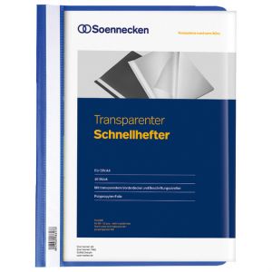 Soennecken Sichthefter A4 blau