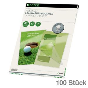 Leitz Laminierfolien "iLAM UDT" A3 glasklar 80 my 100St.