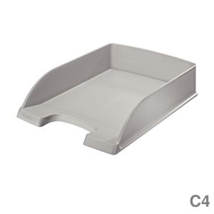 Leitz Briefkorb C4 "Plus" grau 255 x 360 x 70 mm