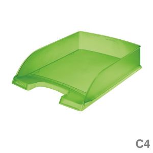 Leitz Briefkorb C4 "Plus" grün frost 255 x 360 x 70 mm