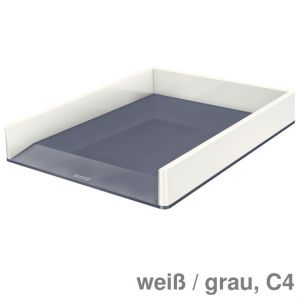 Leitz Briefkorb C4 "WOW Duo Colour" weiß 267 x 49 x 336 mm