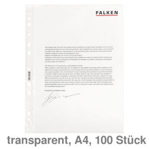 Falken Prospekthüllen A4 