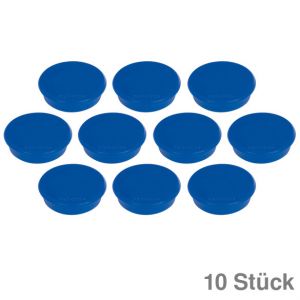 Franken Haftmagnete blau Ø32mm 800g 10St.