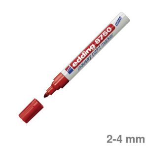 Edding Lackmarker 8750 rot 2-4 mm