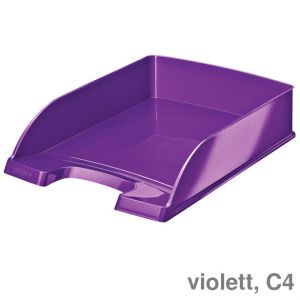Leitz Briefkorb C4 "WOW" violett-metallic 255 x 360 x 70 mm