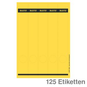 Leitz Ordner-Rückenschilder gelb 39 x 285 mm 125Et.