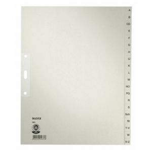 Leitz Tauen-Register A4, A-Z grau 240 x 300 mm