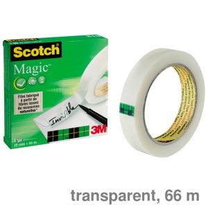 Scotch Klebeband "Magic 810" transparent 19 mm x 66 m