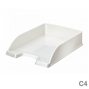 Leitz Briefkorb C4 "WOW" perlweiß 255 x 360 x 70 mm