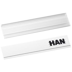 Han Beschriftungsschild transparent 60 x 13 mm