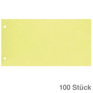 Trennstreifen gelb 105 x 240 mm 100St.