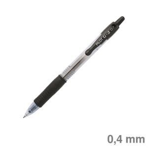 Pilot Gelroller "G2-7" schwarz 0,4 mm