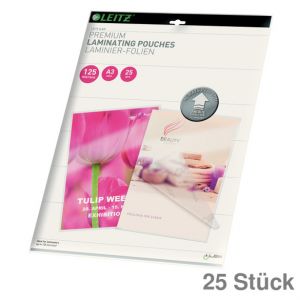 Leitz Laminierfolien "iLAM UDT" A3 glänzend 125 my 25St.