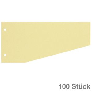 Trennstreifen Trapez chamois 105 x 240 mm 100St.