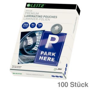 Leitz Laminierfolien "iLAM UDT" A4 glänzend 250 my 100St.