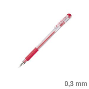 Pentel Gelroller "Hybrid Grip K116" rot 0,3 mm