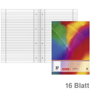 Brunnen Schulheft A4 liniert (Lineatur 37) 80g/m² 16Bl.