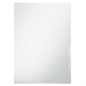 Leitz Sichthülle Premium DIN A4 0,15mm oben, rechts offen dokumentenecht PVC-Hartfolie farblos glänzend 100 St./Pack.