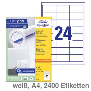 Avery Zweckform Universal-Etiketten A4 