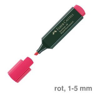 Faber-Castell Textmarker "Textliner 48" rot 1-5 mm