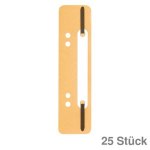 Wekre Heftstreifen Karton gelb 34 x 150 mm 25St.
