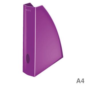 Leitz Stehsammler A4 "WOW" violett-metallic