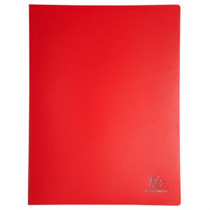 Exacompta Sichtbuch A4 rot 20 Hüllen