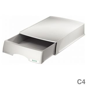 Leitz Briefkorb C4 "Plus" 255 x 376 x 70 mm grau