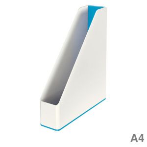 Leitz Stehsammler A4 "WOW Duo Colour" weiß / hellblau