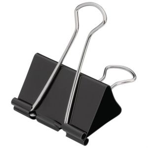 Foldback-Klammern schwarz 51 mm
