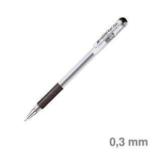 Pentel Gelroller "Hybrid Grip K116" schwarz 0,3 mm