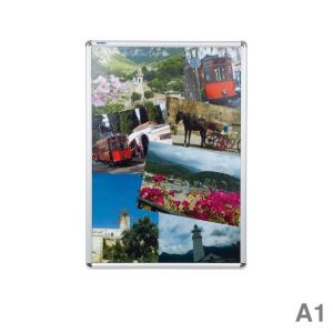 Franken Klapprahmen A1 "Standard" silber