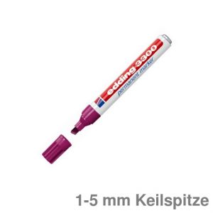 Edding Permanentmarker 3300 rot-violett 1-5 mm Keilspitze