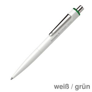 Schneider Kugelschreiber "K3 Biosafe" weiß-grün