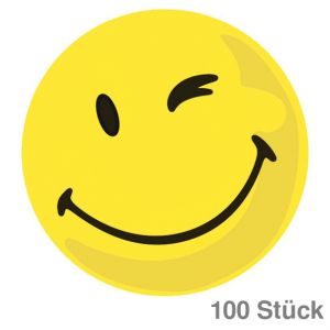 Franken Wertungssymbole positiv gelb Ø9,5cm 100St.