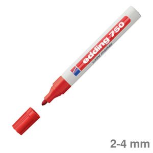Edding Lackmarker 750 rot 2-4 mm