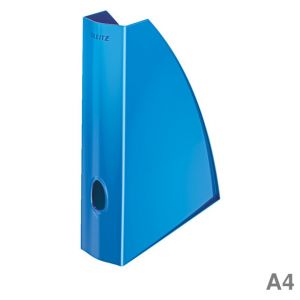 Leitz Stehsammler A4 "WOW" blau-metallic
