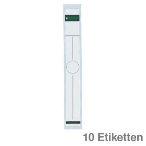 Leitz Ordner-Rückenschilder, für Hängeordner weiß 34 x 297 mm 10Et.