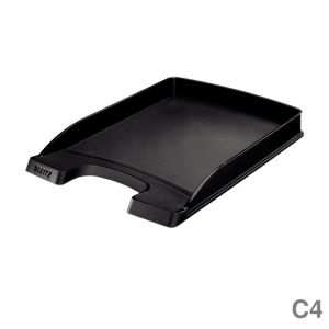 Leitz Briefkorb C4 "Plus" schwarz 255 x 360 x 37 mm