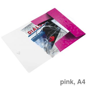 Leitz Eckspannermappe A4 "WOW" pink